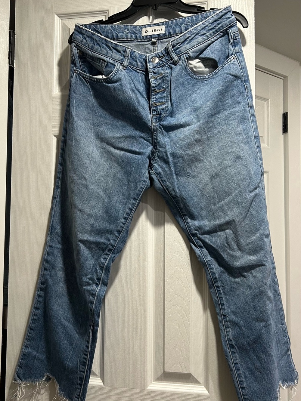 DL1961 Men’s Light Wash Slim Straight Jeans